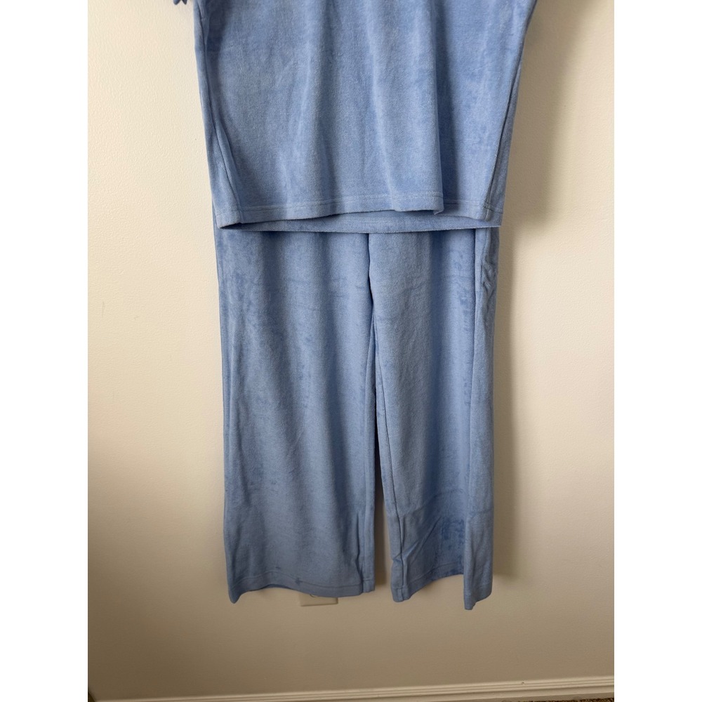 Boston Proper Beach Terry T-Shirt Sport Set – Bel Air Blue – Size Medium – NWOT - Picture 4 of 6
